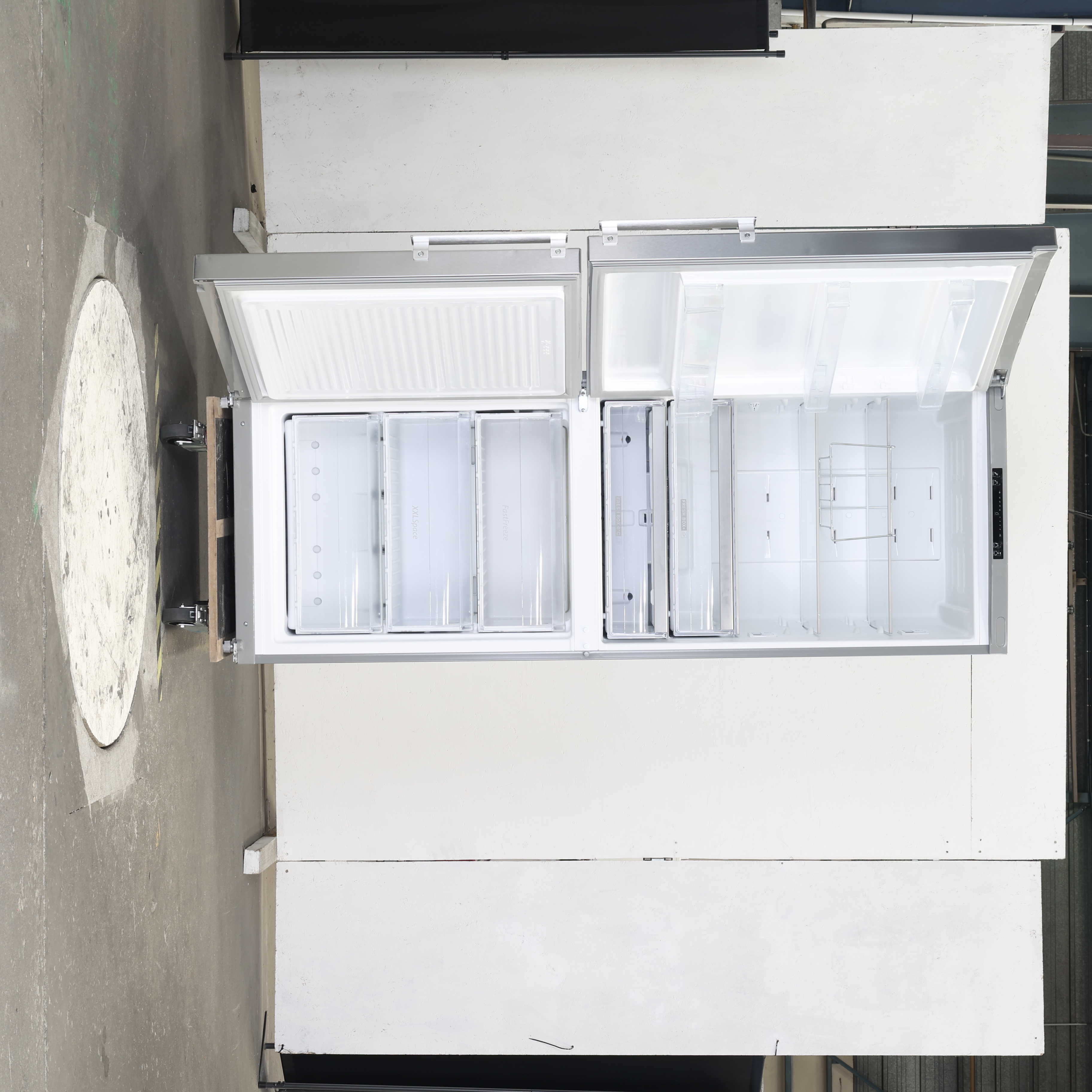 Réfrigérateur avec congélateur WHIRLPOOL WB70I952X Très bon état Whirlpool reconditionné disponible sur Underdog