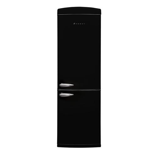 Réfrigérateur combiné 60cm 329l nofrost noir Brandt BVC8661NA État correct Brandt reconditionné disponible sur Fnac