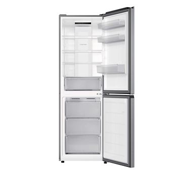 Voir photo 3 de Réfrigérateur combiné Candy CNCQ2T6S18DX 315 L acier inox Total No Frost, zone d'humidité, porte réversible, LED, congélateur bas - Bon état | Dero Réfrigérateur combiné Candy CNCQ2T6S18DX 315 L acier inox Total No Frost, zone d'humidité, porte réversible, LED, congélateur bas - Bon état Bon état Candy reconditionné photo 3 | Dero
