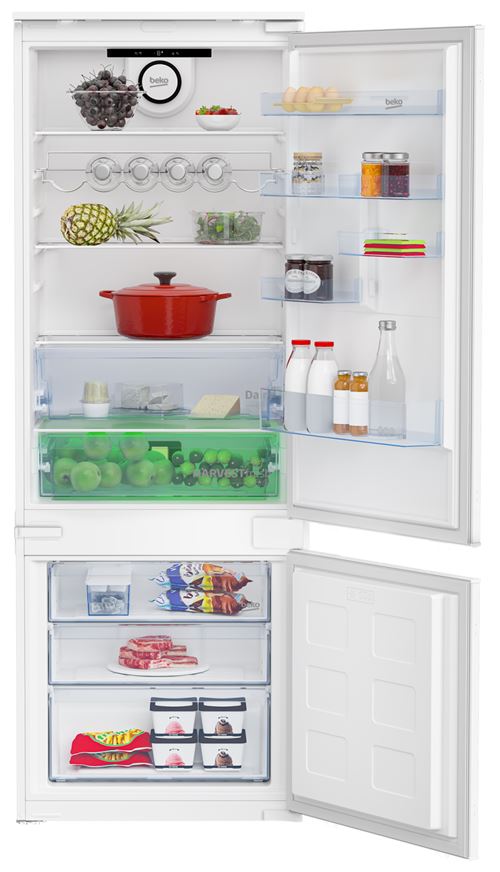 Réfrigérateur congélateur en bas encastrable Beko Série b300 BCSE400E40SN 400 L Blanc État correct reconditionné disponible sur Fnac