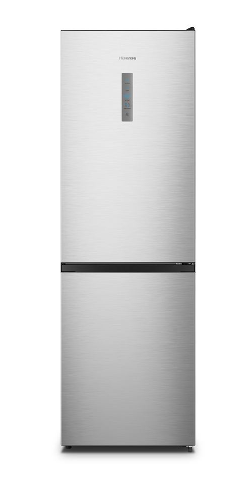 Réfrigérateur congélateur en bas Hisense FCN300CCD1 304 L Inox État correct Hisense reconditionné disponible sur Fnac