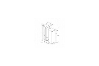 réfrigérateur intégrable 1 porte tout utile 197 l - cil220ee/n Bon état Candy reconditionné disponible sur Darty | Dero