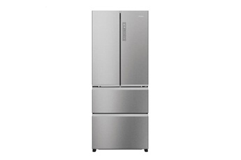 Réfrigérateur Multi-Portes - - Hfr3718Enmm - Classe E - 402 L (262 + 140) - 37 Db - Gris Très bon état Haier reconditionné disponible sur Darty