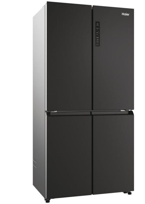 Réfrigérateur multiportes Cube Clim Haier HCR3818ENPT noir mat État correct N/A reconditionné disponible sur Fnac