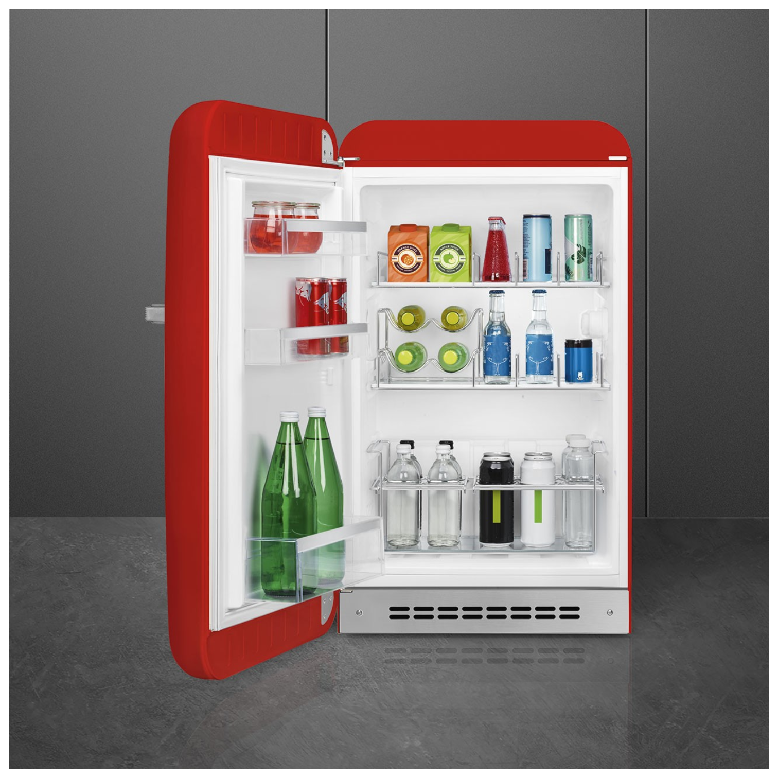 Réfrigérateur une porte SMEG FAB10HLRD6 Parfait état Smeg reconditionné disponible sur Underdog