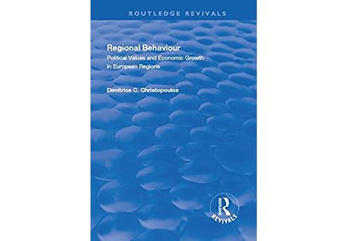 Regional Behaviour: Political Values and Economic Growth in European Regions (English Edition) Format Kindle État correct N/A reconditionné disponible sur Fnac