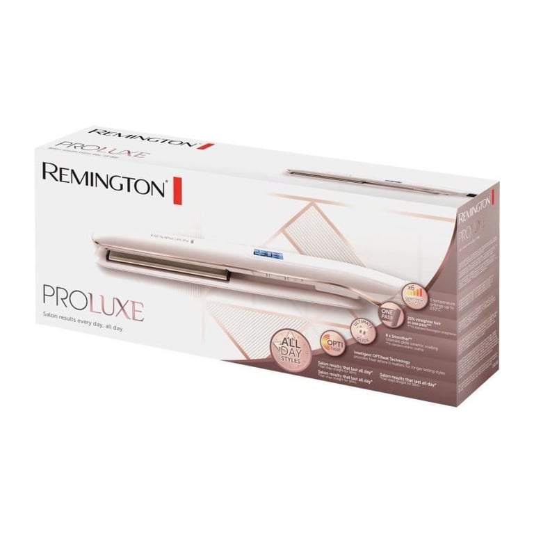 REMINGTON S9100 PROluxe Lisseur - 150-230?C - Beige creme - Très bon état Très bon état Remington reconditionné photo 3 | Dero