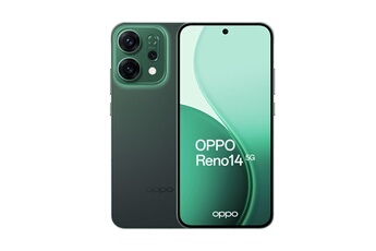 Reno 14 5G 12/512 Luminous Green Bon état Oppo reconditionné disponible sur Darty