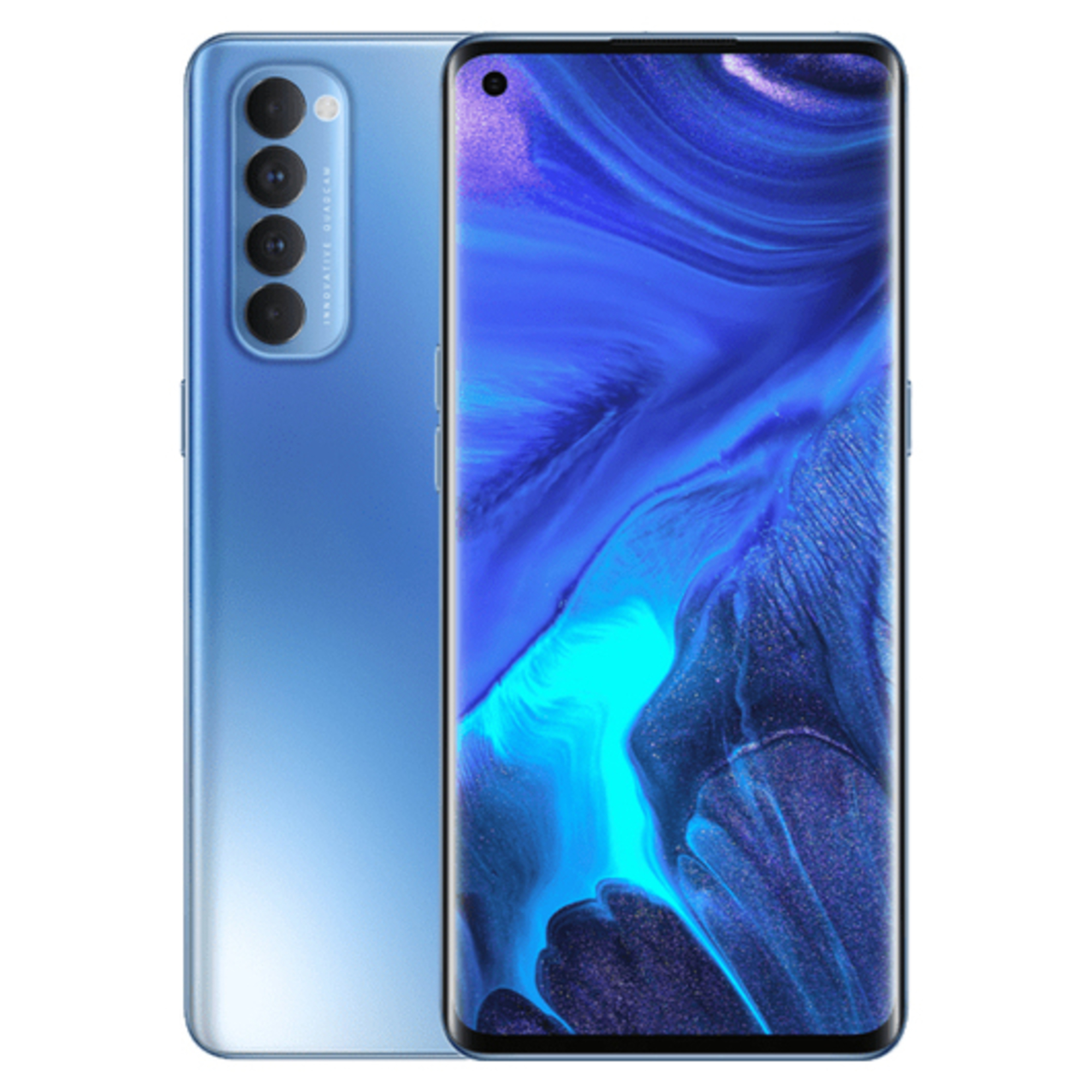 Reno 4 Pro 256 Go, Bleu, débloqué - Bon état Bon état Oppo reconditionné disponible sur Pixmania
