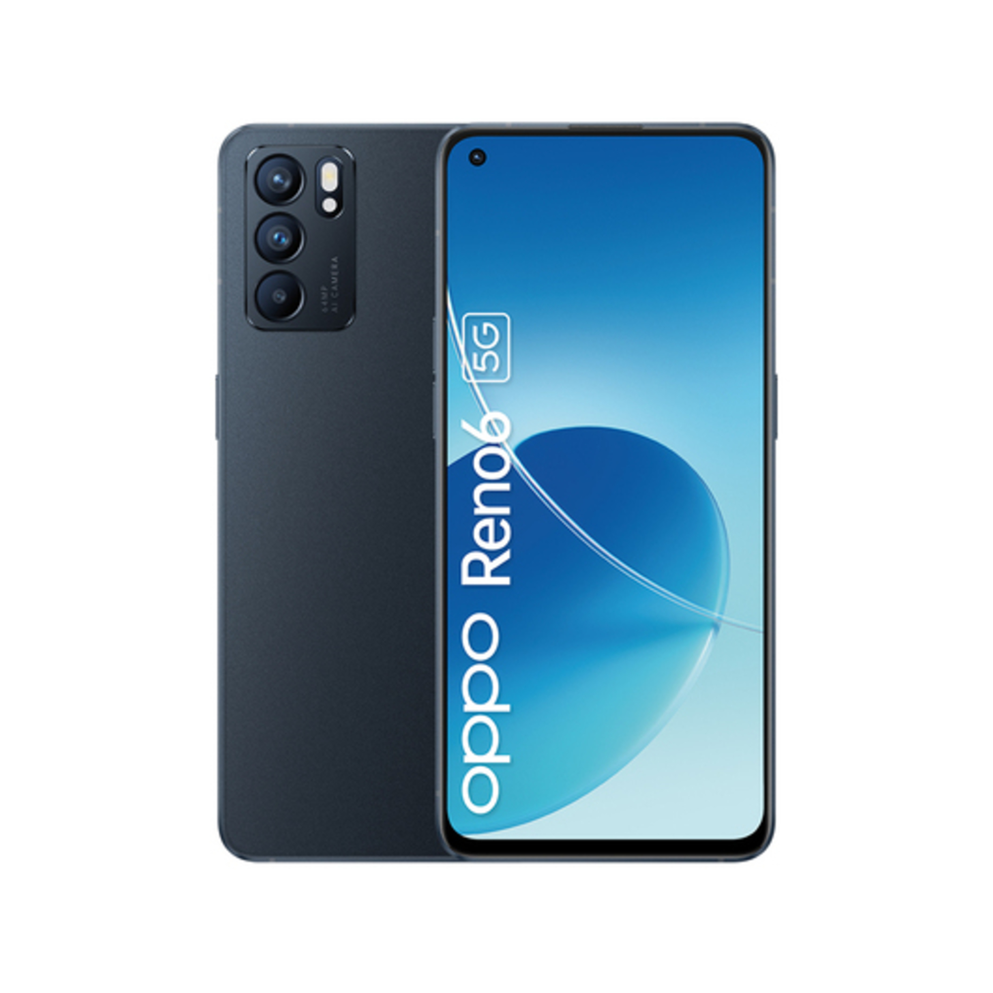 Reno 6 128 Go, Noir - Excellent état Parfait état Oppo reconditionné disponible sur Pixmania