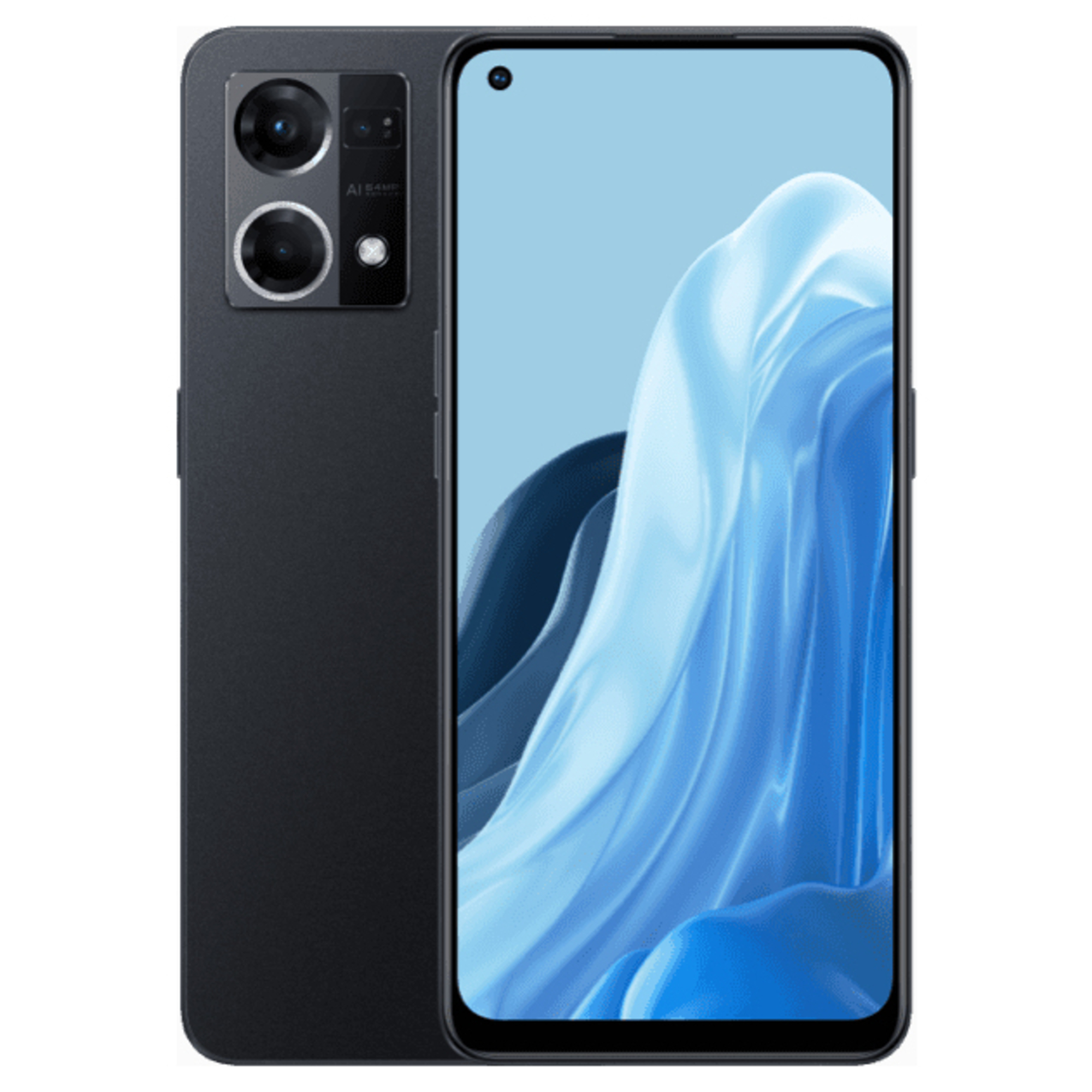 Reno 7 (5G) 128 Go, Noir, débloqué - Excellent état Parfait état Oppo reconditionné disponible sur Pixmania