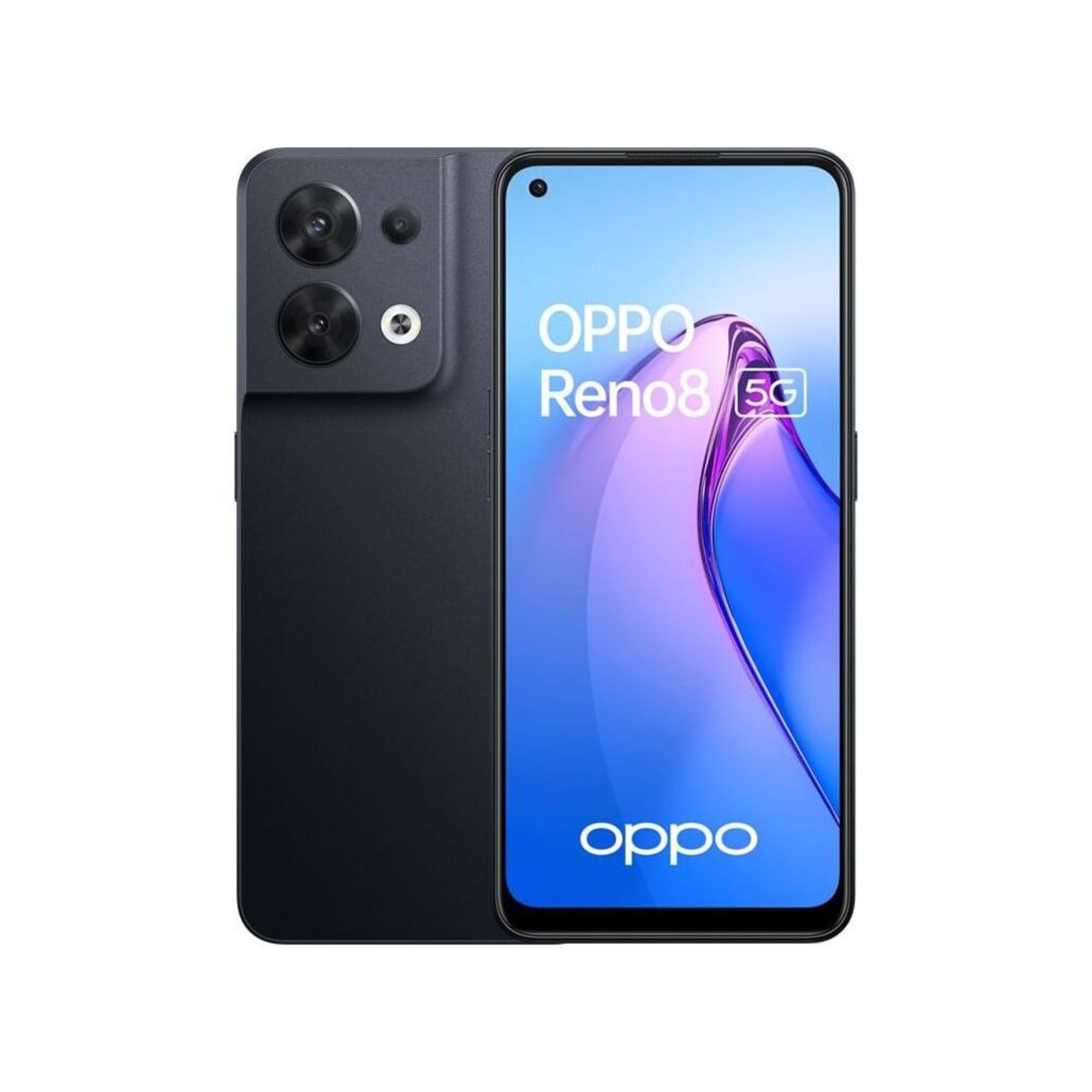 Reno8, 256 Go, Noir, débloqué - Bon état Bon état Oppo reconditionné disponible sur Pixmania