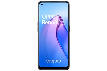 RENO8 256Go Noir Chatoyant 5G Bon état Oppo reconditionné disponible sur Darty