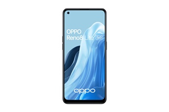 RENO8 Lite 128Go Noir Cosmique 5G État correct Oppo reconditionné disponible sur Darty