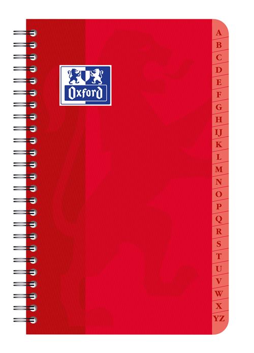 Répertoire reliure spirale Oxford Q5, 9x14 cm, 100 pages petits carreaux État correct Oxford reconditionné disponible sur Fnac