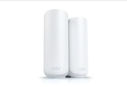 Répéteur Wi-Fi Netgear Orbi WiFi 7 RBE372 Blanc État correct Netgear reconditionné disponible sur Fnac