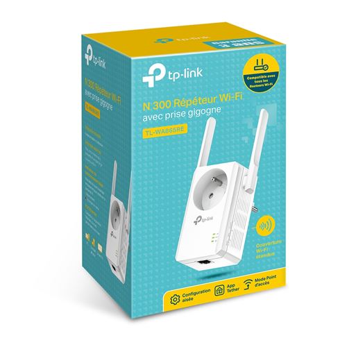 Répéteur WiFi TP-Link TL-WA865RE N 300 Mo/s avec Prise Gigogne État correct TP-Link reconditionné disponible sur Fnac