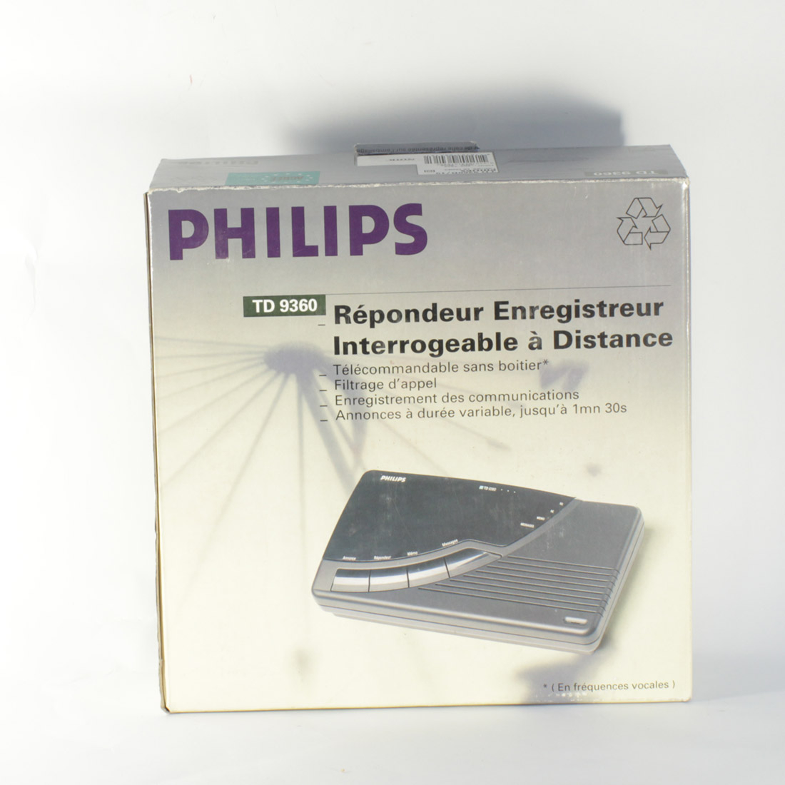 Répondeur Enregistreur Interrogeable à Distance Bon état - 30,00 € Répondeur Enregistreur Interrogeable à Distance Bon état reconditionné disponible sur Label Emmaüs