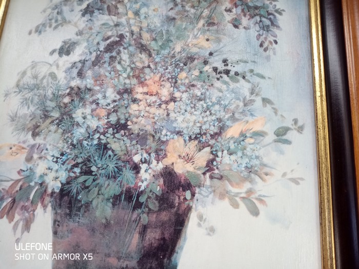 Voir photo 3 de Reproduction sur toile "Bertrand fleurs no4" Fabriqué en France Reproduction sur toile "Bertrand fleurs no4" Fabriqué en France Très bon état reconditionné photo 3