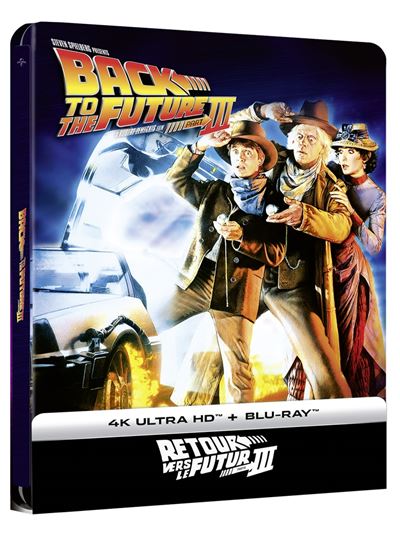 Retour vers le futur III SteelBook® Blu-ray 4K Ultra HD État correct reconditionné disponible sur Fnac