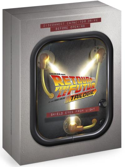Retour vers le Futur - La Trilogie - Combo Blu-ray + DVD + UV - Coffret Collector Flux Capacitor État correct reconditionné disponible sur Fnac