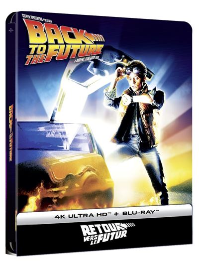 Retour vers le futur SteelBook® Blu-ray 4K Ultra HD État correct - 64,42 € Retour vers le futur SteelBook® Blu-ray 4K Ultra HD État correct reconditionné disponible sur Fnac