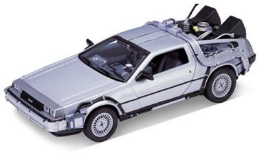 retour vers le future De Lorean LK Coupe 1981 1/24 métal État correct N/A (je n'ai pas pu déterminer une marque reconditionné disponible sur Fnac