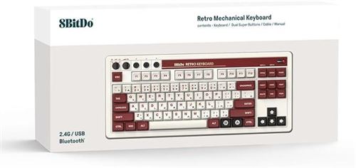 Retro Mechanical Keyboard Fami Edition (Clavier Qwerty 87 touches - DISPOSITION ANSI / ANSI LAYOUT) État correct - 99,99 € Retro Mechanical Keyboard Fami Edition (Clavier Qwerty 87 touches - DISPOSITION ANSI / ANSI LAYOUT) État correct N/A reconditionné disponible sur Fnac