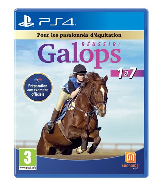 Réussir : Galops 1 à 7 PS4 État correct Microids Distribution reconditionné disponible sur Fnac