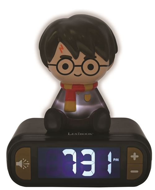 Réveil digital avec veilleuse lumineuse Lexibook Harry Potter en 3D et effets sonores État correct - 31,82 € Réveil digital avec veilleuse lumineuse Lexibook Harry Potter en 3D et effets sonores État correct reconditionné disponible sur Fnac