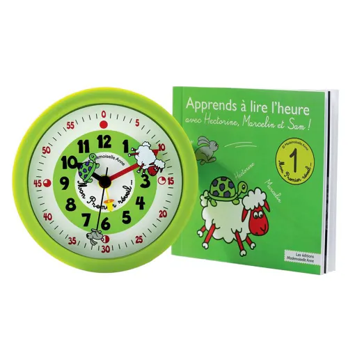 Reveil Et Livre Pour Apprendre A Lire L'heure - 25,00 € Reveil Et Livre Pour Apprendre A Lire L'heure reconditionné disponible sur Rakuten