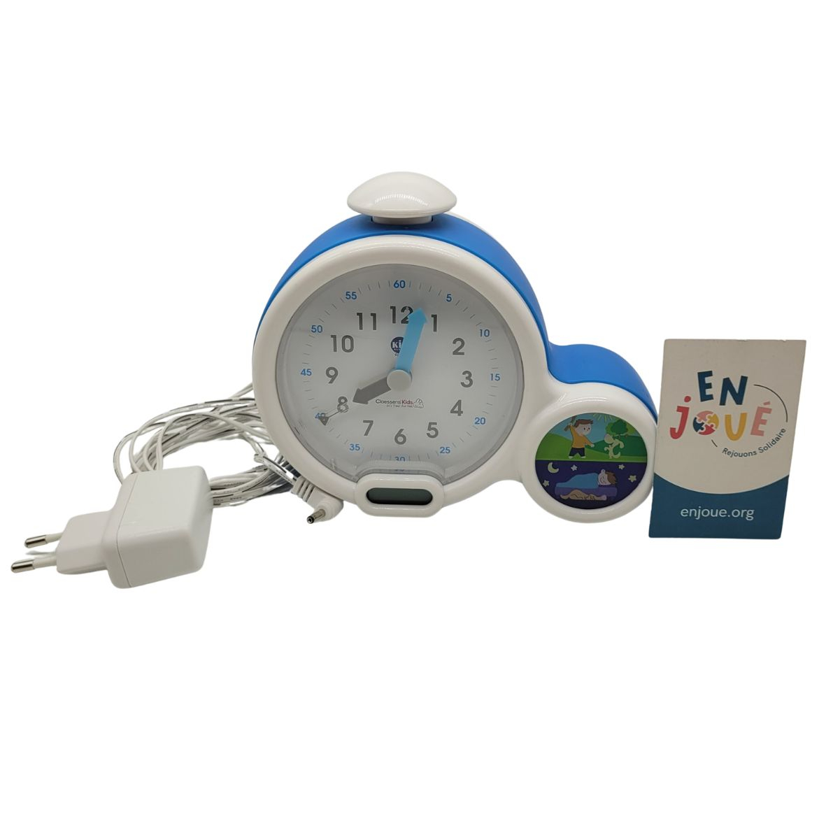 Voir photo 3 de Réveil Multifonctions Kid Sleep Clock Bleu - Apprentissage Facile De L'heure - Dès 5 ans. Réveil Multifonctions Kid Sleep Clock Bleu - Apprentissage Facile De L'heure - Dès 5 ans. Bon état reconditionné photo 3