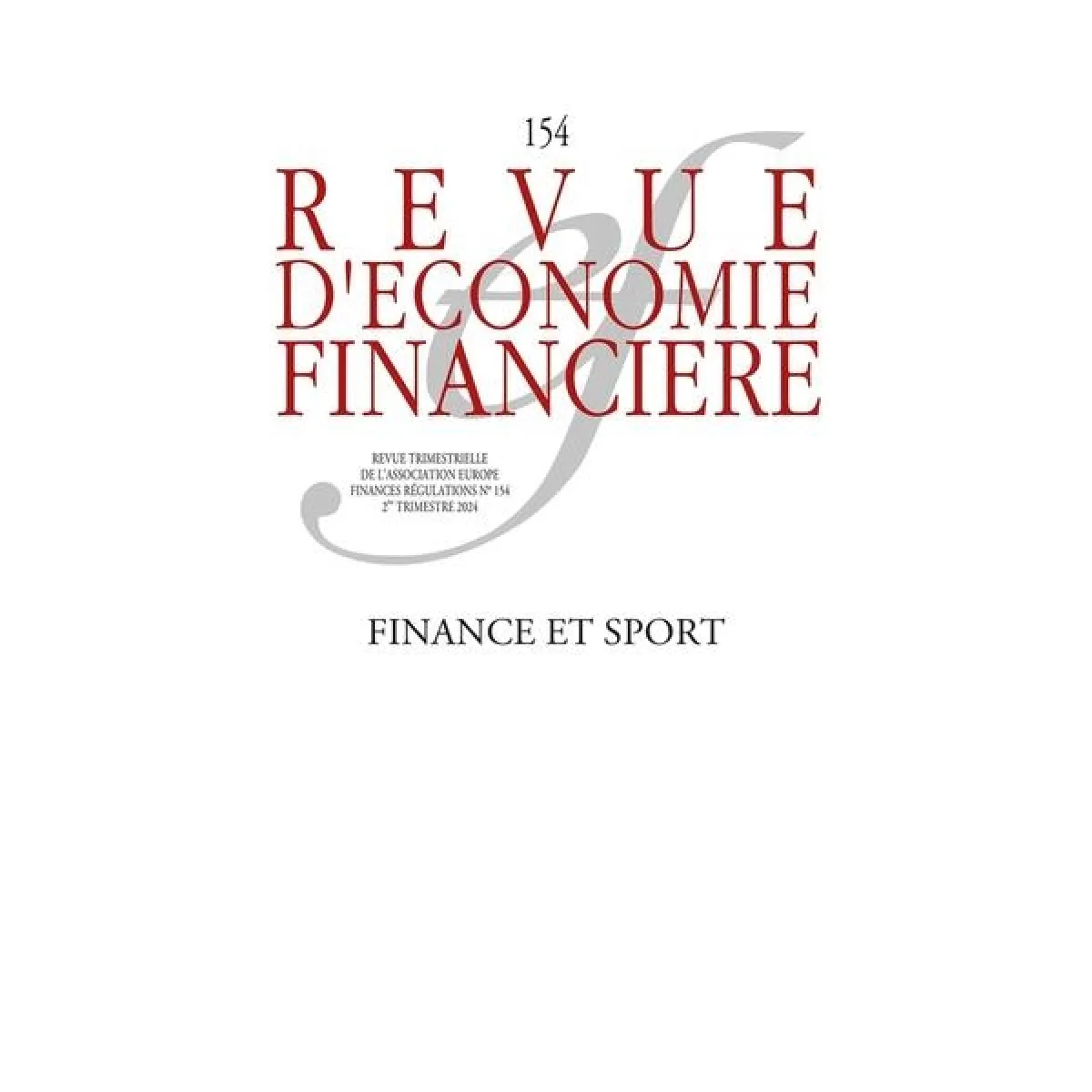 Acheter Revue d'économie financière, n° 154. Finance et sports État correct - 13,36 € Revue d'économie financière, n° 154. Finance et sports État correct N/A (Il ne s'agit pas d'une marque reconditionné disponible sur Rue du Commerce Seconde Vie