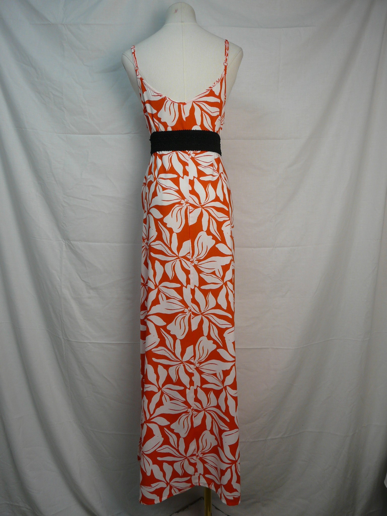 Voir photo 2 de RF195 - Robe longue estivale - Creeks - Taille 38 RF195 - Robe longue estivale - Creeks - Taille 38 Très bon état reconditionné photo 2