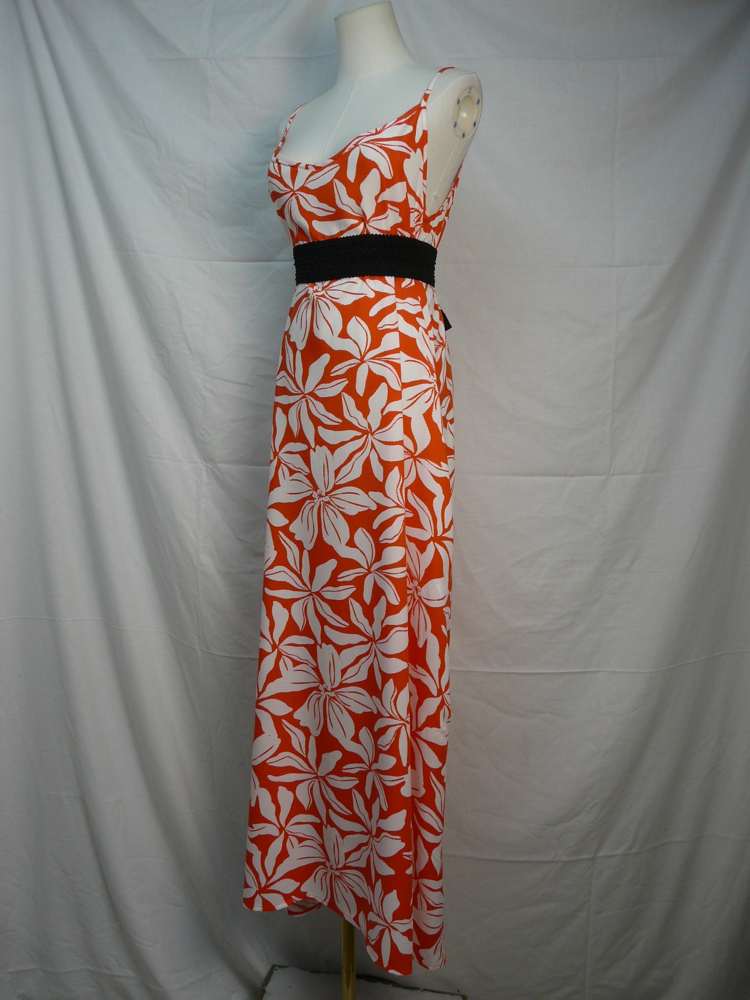 Voir photo 3 de RF195 - Robe longue estivale - Creeks - Taille 38 RF195 - Robe longue estivale - Creeks - Taille 38 Très bon état reconditionné photo 3