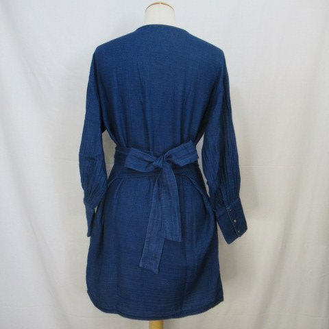 Voir photo 4 de RF60 - Robe effet jean - MNG Mango - Taille XS/S RF60 - Robe effet jean - MNG Mango - Taille XS/S Bon état reconditionné photo 4