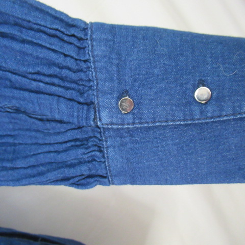 Voir photo 7 de RF60 - Robe effet jean - MNG Mango - Taille XS/S RF60 - Robe effet jean - MNG Mango - Taille XS/S Bon état reconditionné photo 7