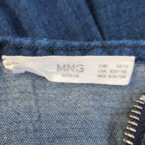Voir photo 8 de RF60 - Robe effet jean - MNG Mango - Taille XS/S RF60 - Robe effet jean - MNG Mango - Taille XS/S Bon état reconditionné photo 8