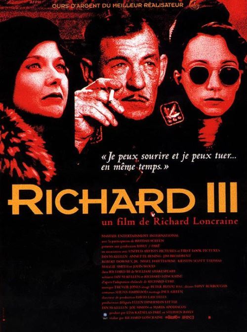 Richard III AFFICHE CINEMA ORIGINALE État correct reconditionné disponible sur Fnac