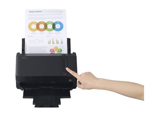 Ricoh SP-2240N - Scanner de documents - CIS Double - Recto-verso - 216 x 360 mm - 600 dpi x 600 dpi - jusqu'à 40 ppm (mono) / jusqu'à 40 ppm (couleur) - Chargeur automatique de documents (80 feuilles) - jusqu'à 6000 pages par jour - Gigabit LAN, USB 3. État correct N/A reconditionné disponible sur Fnac