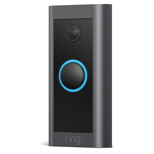 Ring Video Doorbell Wired Noir Bon état reconditionné disponible sur Rakuten