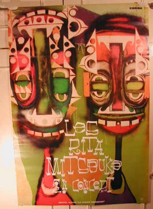 Rita Mitsouko - 80x120 cm - AFFICHE / POSTER État correct N/A reconditionné disponible sur Fnac | Dero