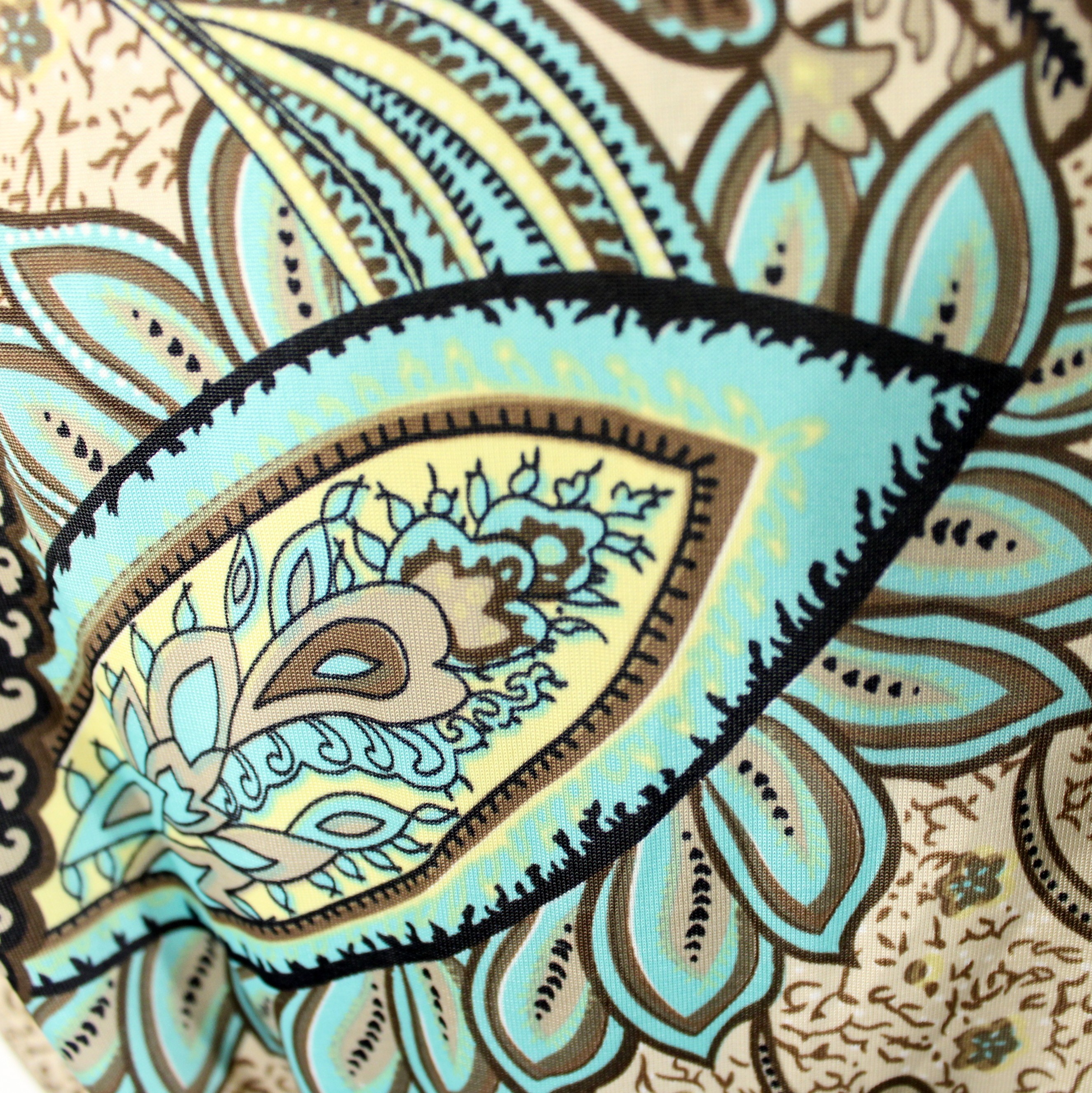 Voir photo 5 de Robe Beige & Bleu Turquoise PEACE + LOVE Taille S Robe Beige & Bleu Turquoise PEACE + LOVE Taille S Très bon état reconditionné photo 5