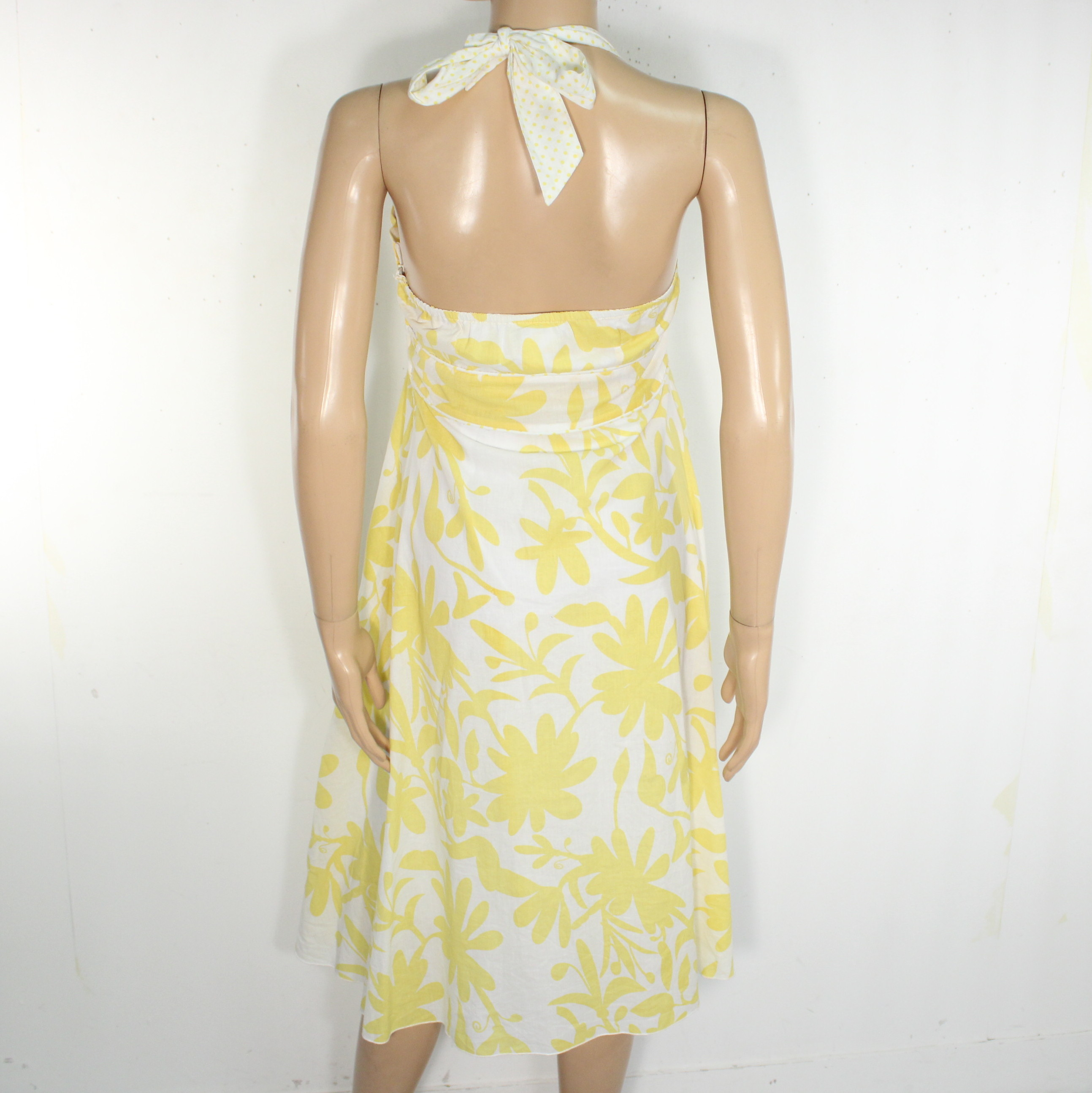 Voir photo 2 de Robe Blanche & Jaune Fleurie GRIFFLIN Taille M Robe Blanche & Jaune Fleurie GRIFFLIN Taille M Très bon état reconditionné photo 2
