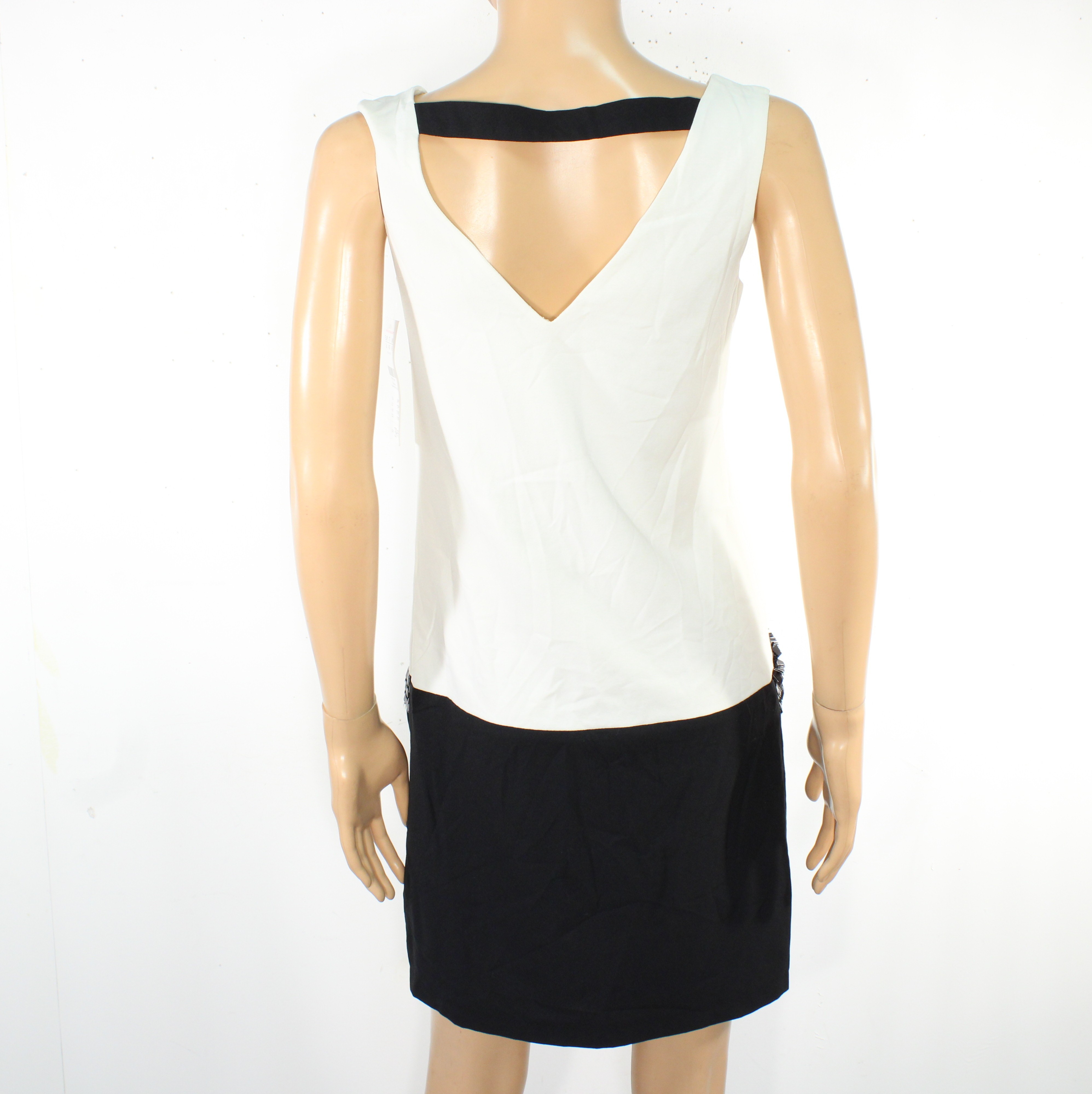 Voir photo 2 de Robe Blanche & Noire CAMAÏEU Taille 36 Robe Blanche & Noire CAMAÏEU Taille 36 Parfait état reconditionné photo 2