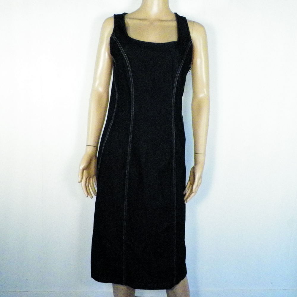 Robe Bleue Brute TRUSSARDI Taille Estimée 36. Bon état reconditionné disponible sur Label Emmaüs