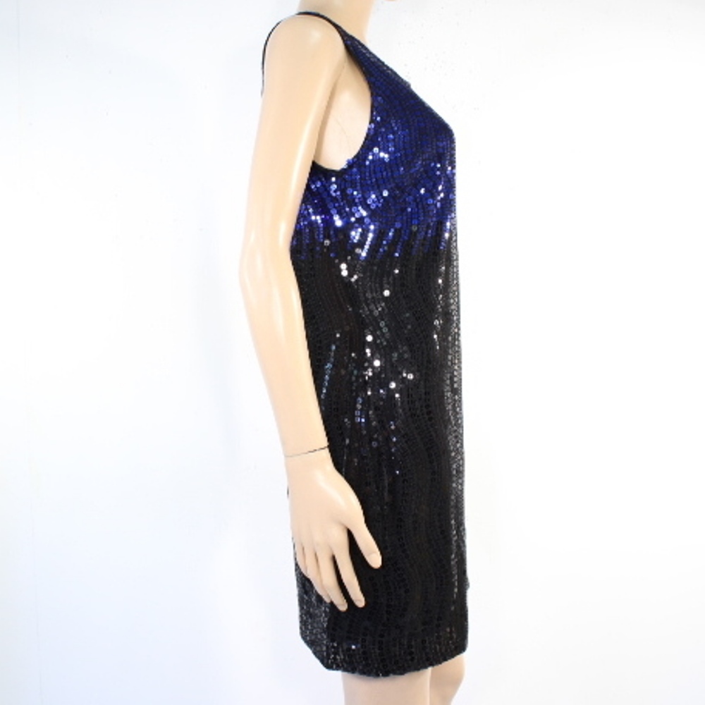 Voir photo 3 de Robe Cocktail Noire & Bleue DERHY Taille M Robe Cocktail Noire & Bleue DERHY Taille M Très bon état reconditionné photo 3