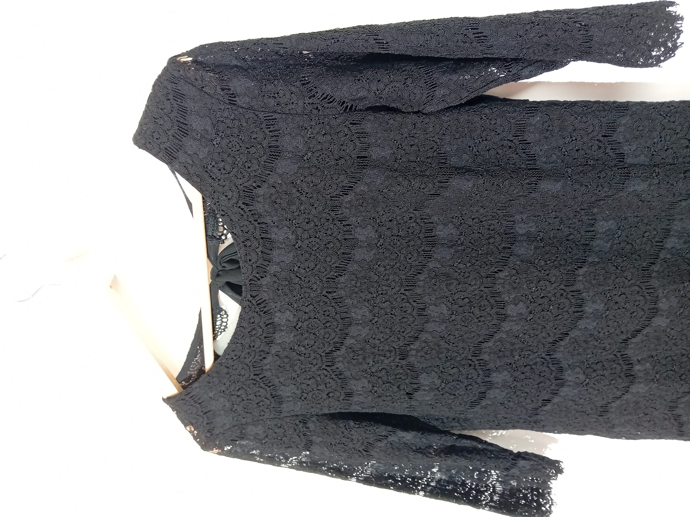 Voir photo 3 de Robe Courte En Dentelle Noire Hycoo Paris T5715 (T5715) Robe Courte En Dentelle Noire Hycoo Paris T5715 (T5715) Très bon état reconditionné photo 3