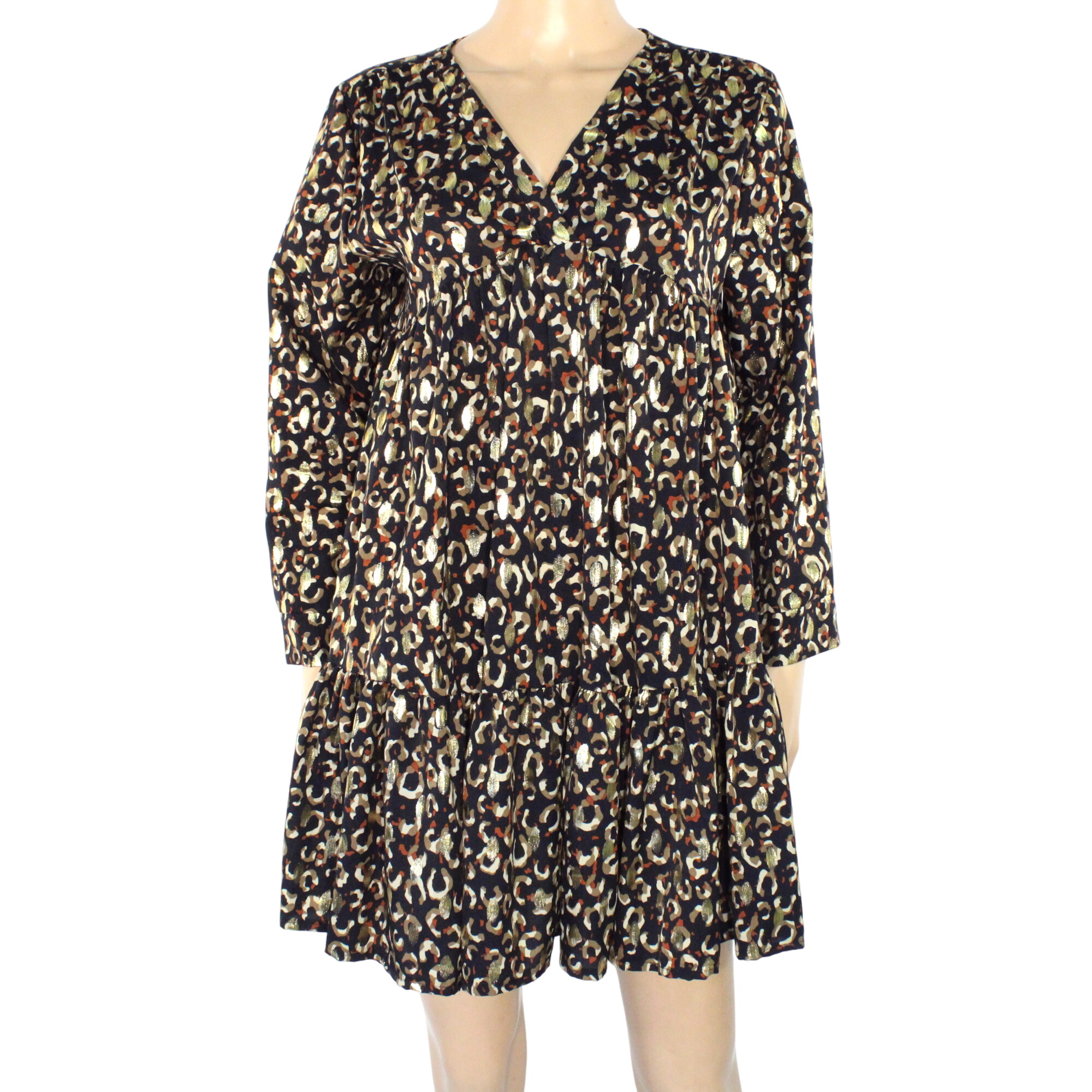 Acheter Robe Courte Noire Léopard AISABELLE PARIS Taille L /XL Très bon état - 11,50 € Robe Courte Noire Léopard AISABELLE PARIS Taille L /XL Très bon état reconditionné disponible sur Label Emmaüs