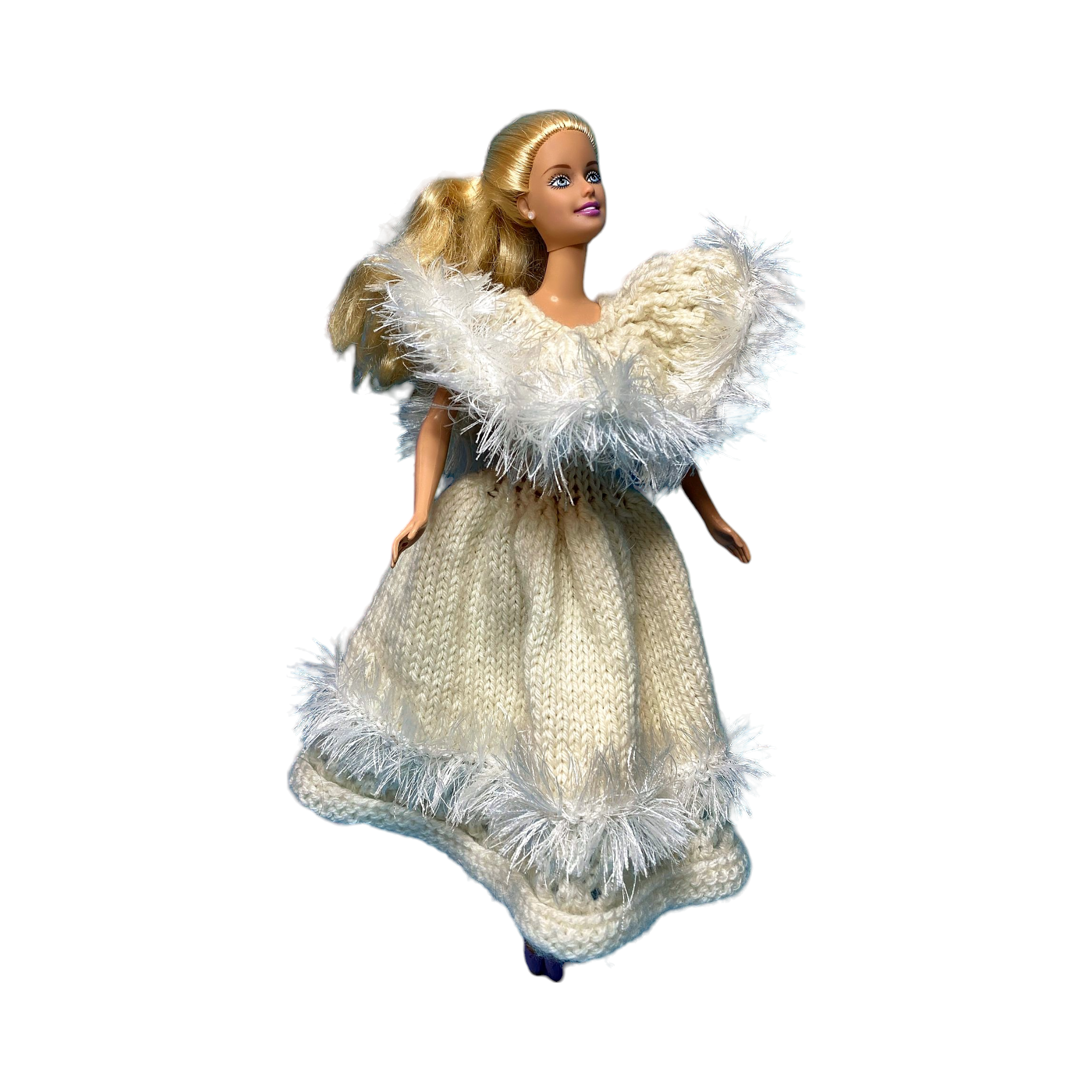 Voir photo 2 de Robe de bal beige - Barbie Robe de bal beige - Barbie Très bon état reconditionné photo 2